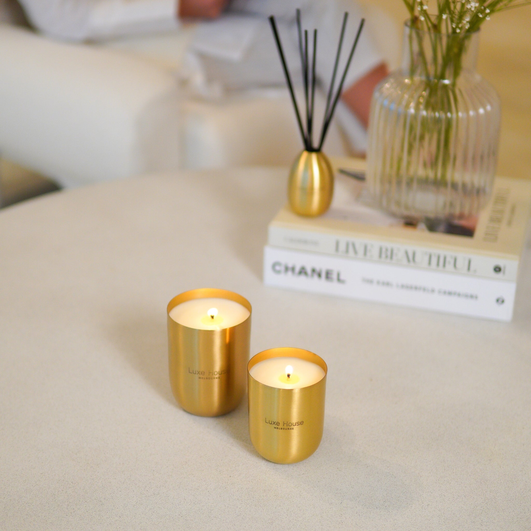 Mojave Rose Luxury Candle